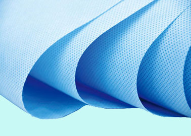 Anti - o polipropileno UV Spunbond dos PP do azul tecido não leva sacos