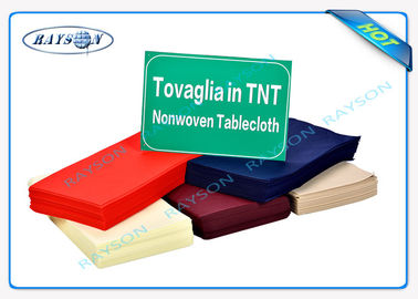 Girado - toalha de mesa não tecida ligada TNT do polipropileno 70Gsm impermeável