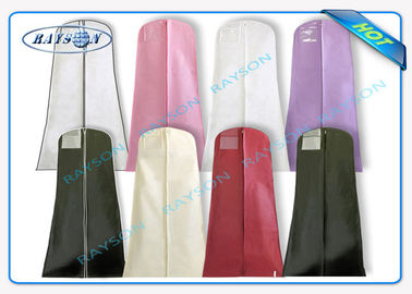 70gsm durável - tampa não tecida impressa 150gsm do terno do polipropileno para sacos Dustproof da tela não tecida do terno