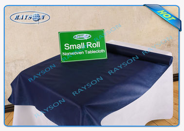 Escuro - o óleo azul da cor 60gram/penetração PP resistentes/PE revestiu a toalha de mesa para o agregado familiar