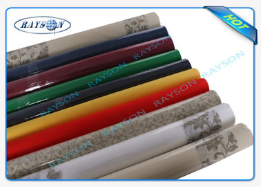 AZO 45 tamanhos não tecidos imprimíveis livres da toalha de mesa da GR/50gr/60gr Spunbond multi