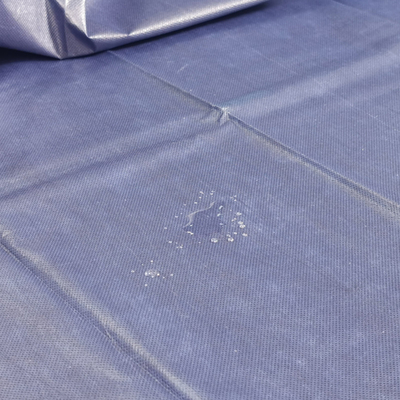 Folha de cama descartável médica Pp Spunbond não tecido para o hospital dos termas