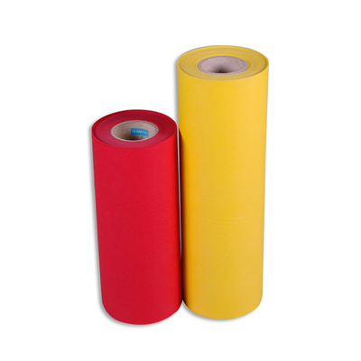 Tela de tecelagem não amarela azul vermelha Rolls dos PP Spunbond para sacos de compras