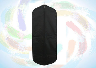 Saco de vestuário durável para o armazenamento do terno dos homens, sacos Dustproof da tela não tecida da tela não tecida