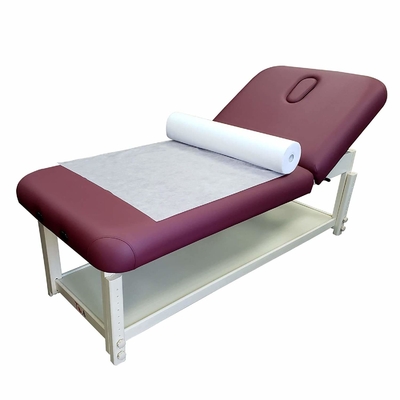 Rolo impermeável não tecido Precut descartável da tampa de tabela da massagem da folha de cama dos PP