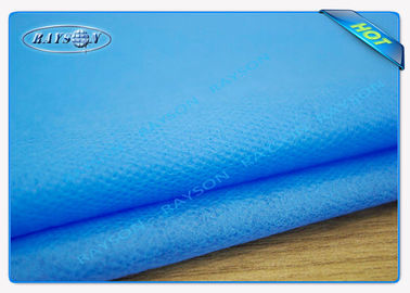 Folha de cama descartável não tecida colorida dos PP Spunbond 40 G/M a favor do meio ambiente