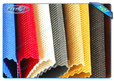 Matéria têxtil 100% não tecida do polipropileno e de pancadinha dos PP Spunbond roupa não tecida da tabela