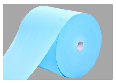 largura cor azul/branca/verde 2-320cm da tela não tecida dos PP Spunbond do grama 9G-120