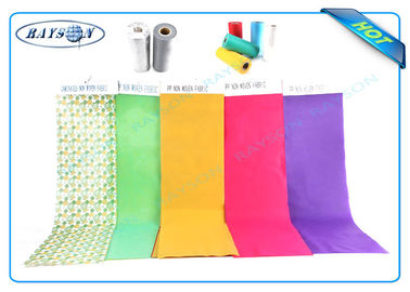 A série completa colore a tela de tecelagem não Eco-amigável dos PP Spunbond para usos diferentes