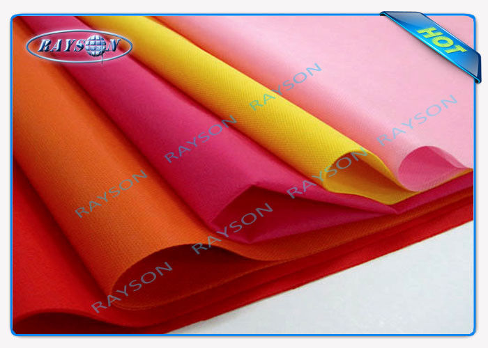 Tela não tecida de TNT PP Spunbond para fazer a toalha de mesa/Rosso/o azul/Bianco/Nero